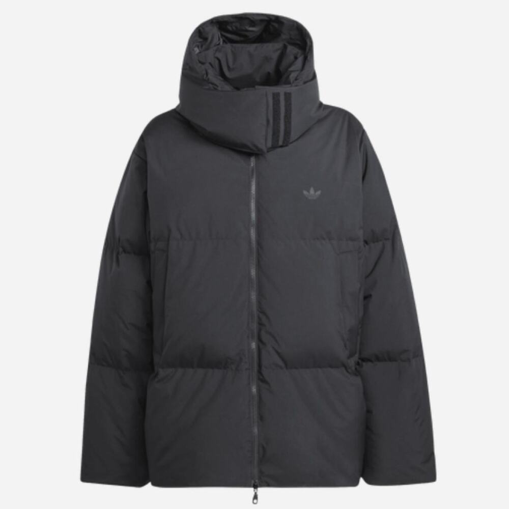 Adidas black puffer jacket w